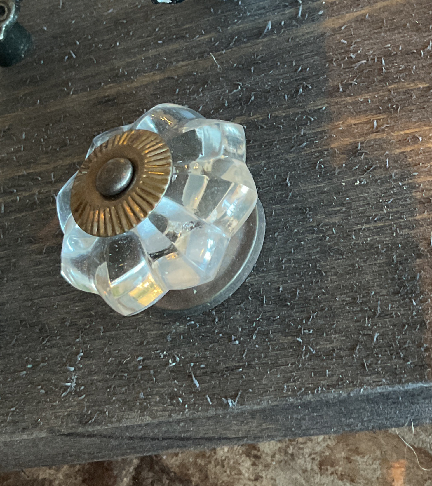 Glassknott, Antikk - 4,2cm