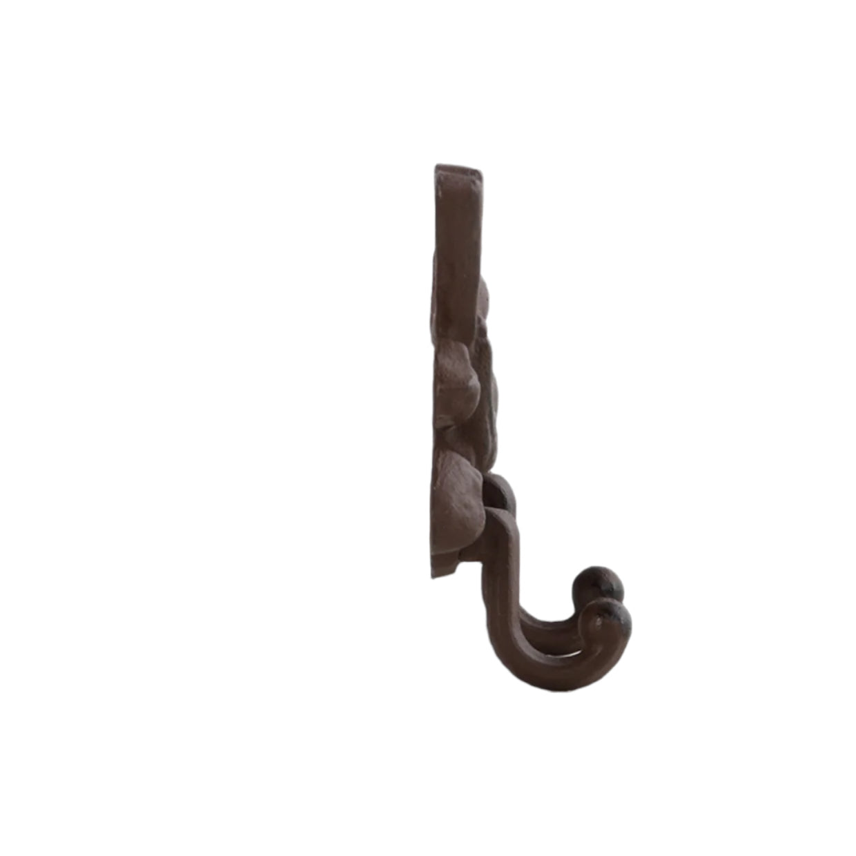 Dobbel Knagg, Fuglesiluett, Støpejern - 17cm