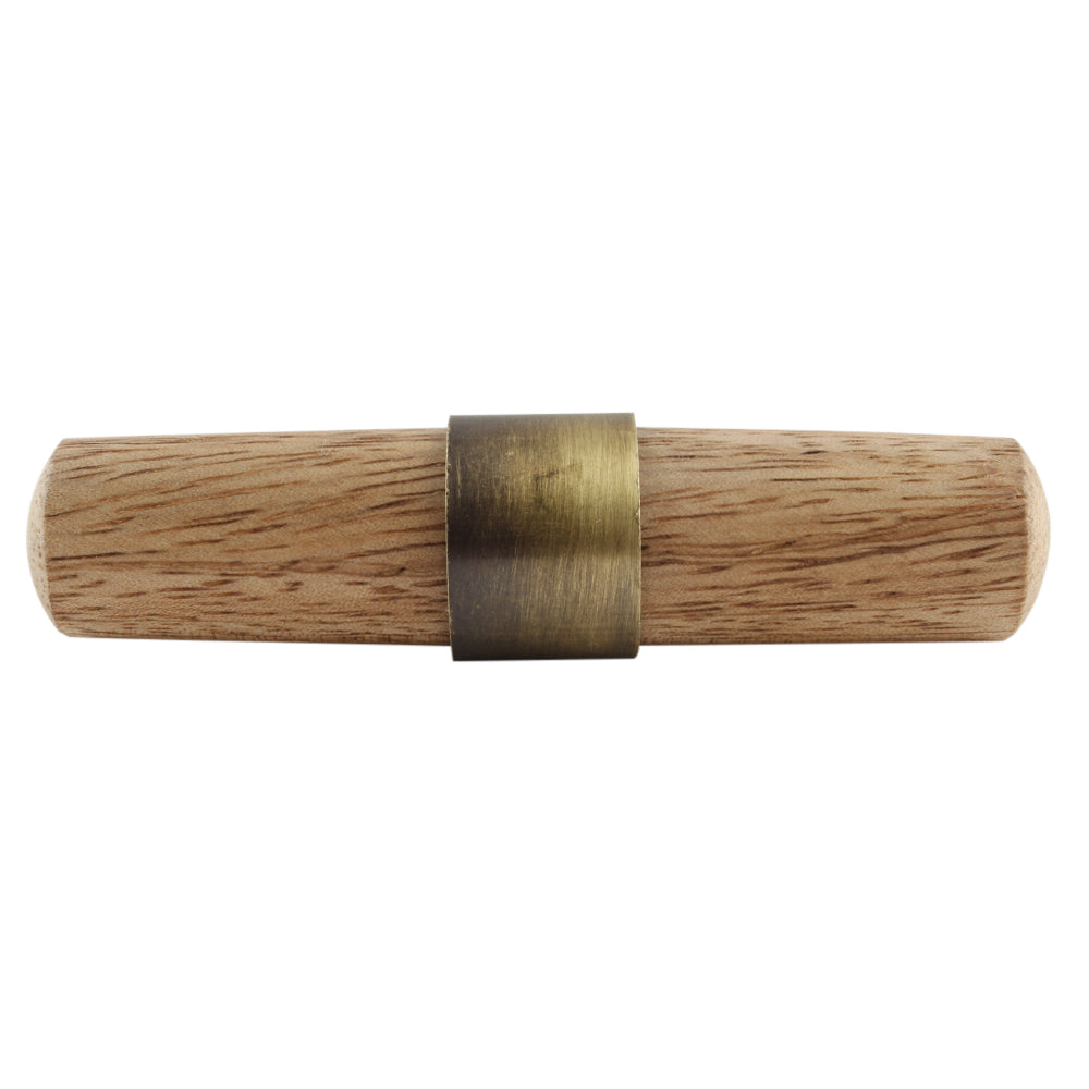 T-Bar Håndtak Natur - 7,6cm