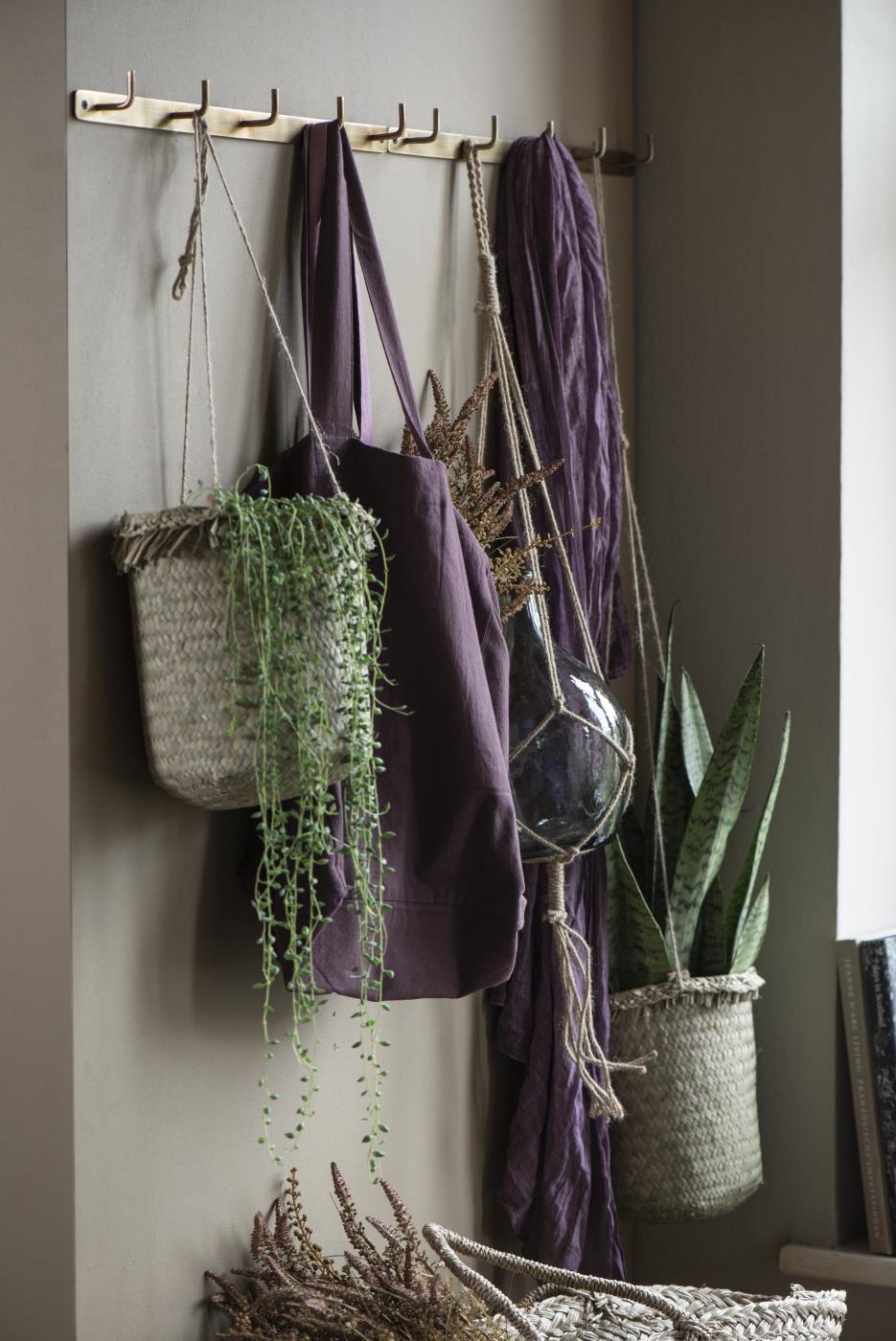 Knaggrekke, Antikk Messing - 60cm