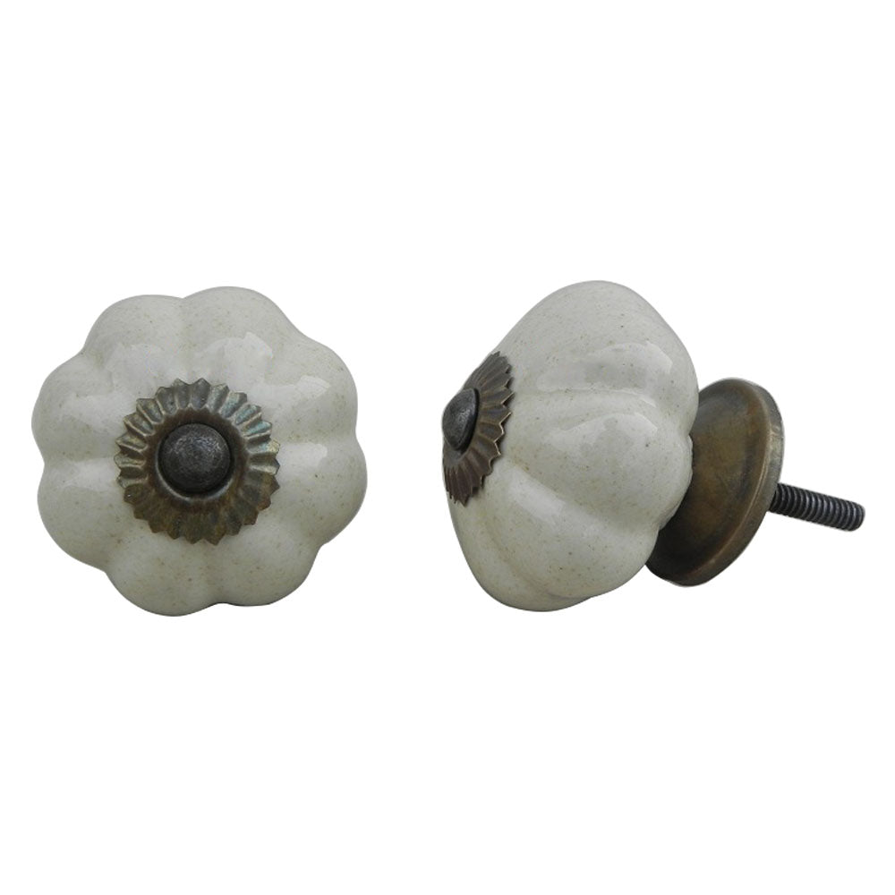 knott håndtak porselen keramikk krem beige antikk