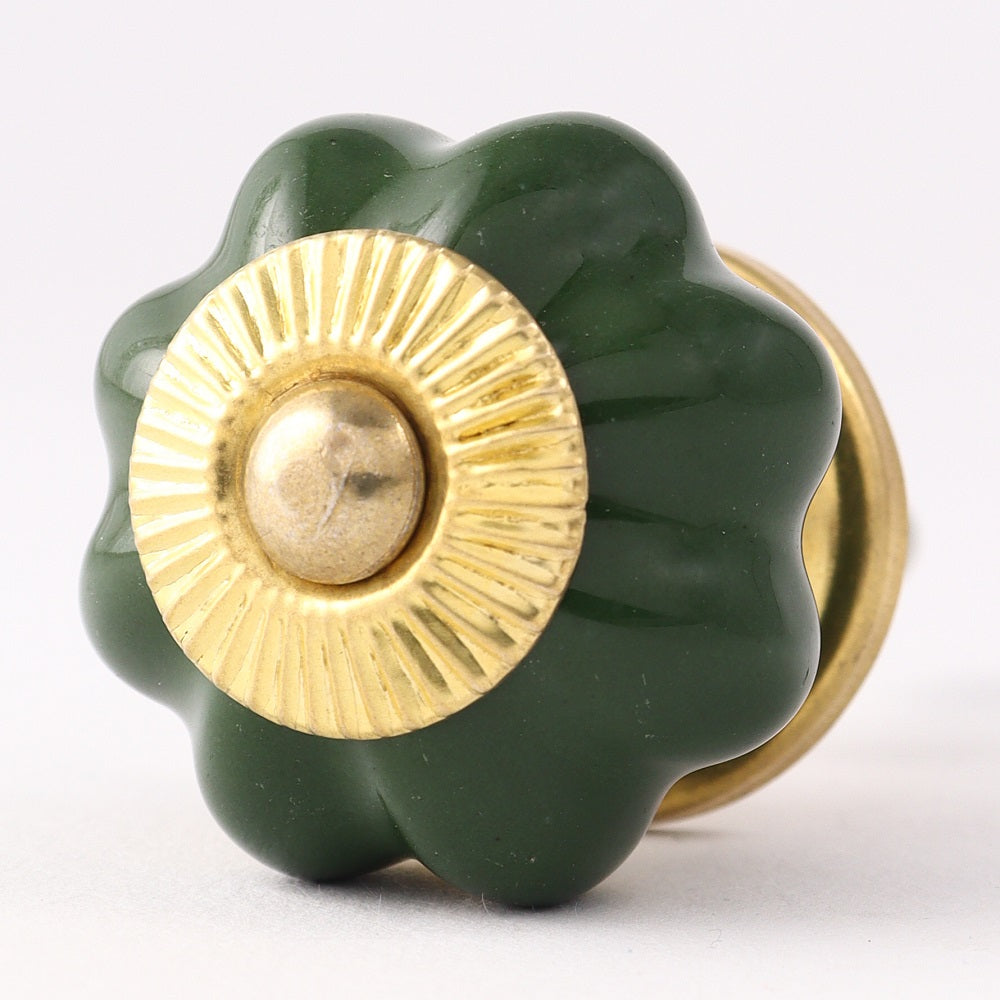 Knott, Olivengrønn - 2,8cm