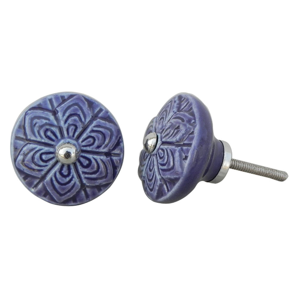 lilla knott porselen keramikk stor dør skuff