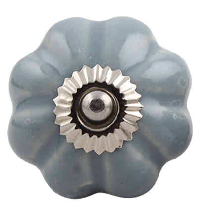 stor grå keramikk knott - klassisk design