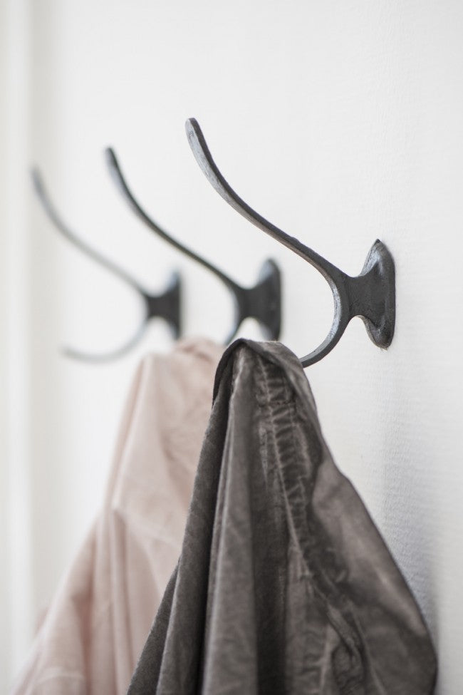 knagg dobbel metall svart ib laursen