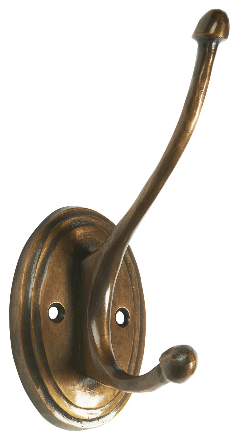 Knagg Sorbonne, Mørk Messing - 11cm