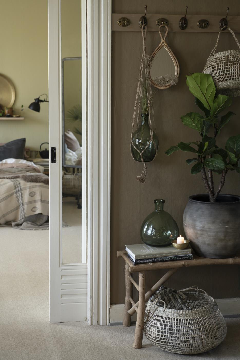 Knagg, Mørk Messing - 5cm