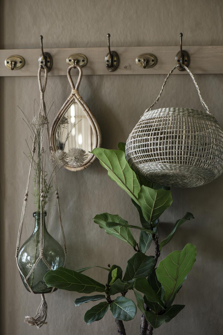 knagg antikk messing mørk ib laursen 1224-17 hjemmelaget knaggrekke