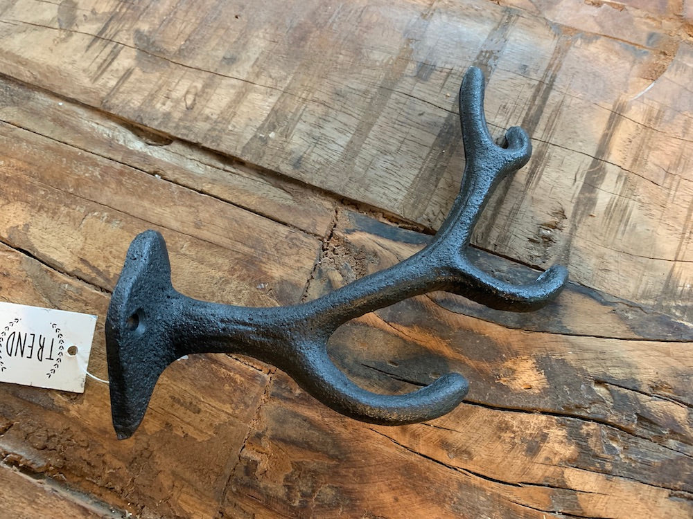 knagg svart gevir jern hytta