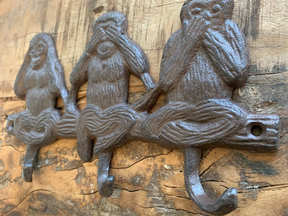 knagg wise monkey ape apekatt knaggrekke knagg