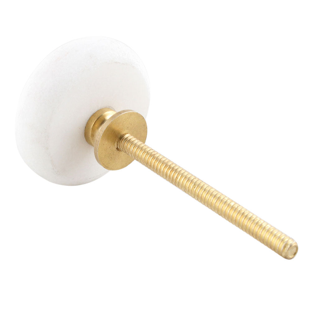 Knott, Hvit Stein - 3,8cm