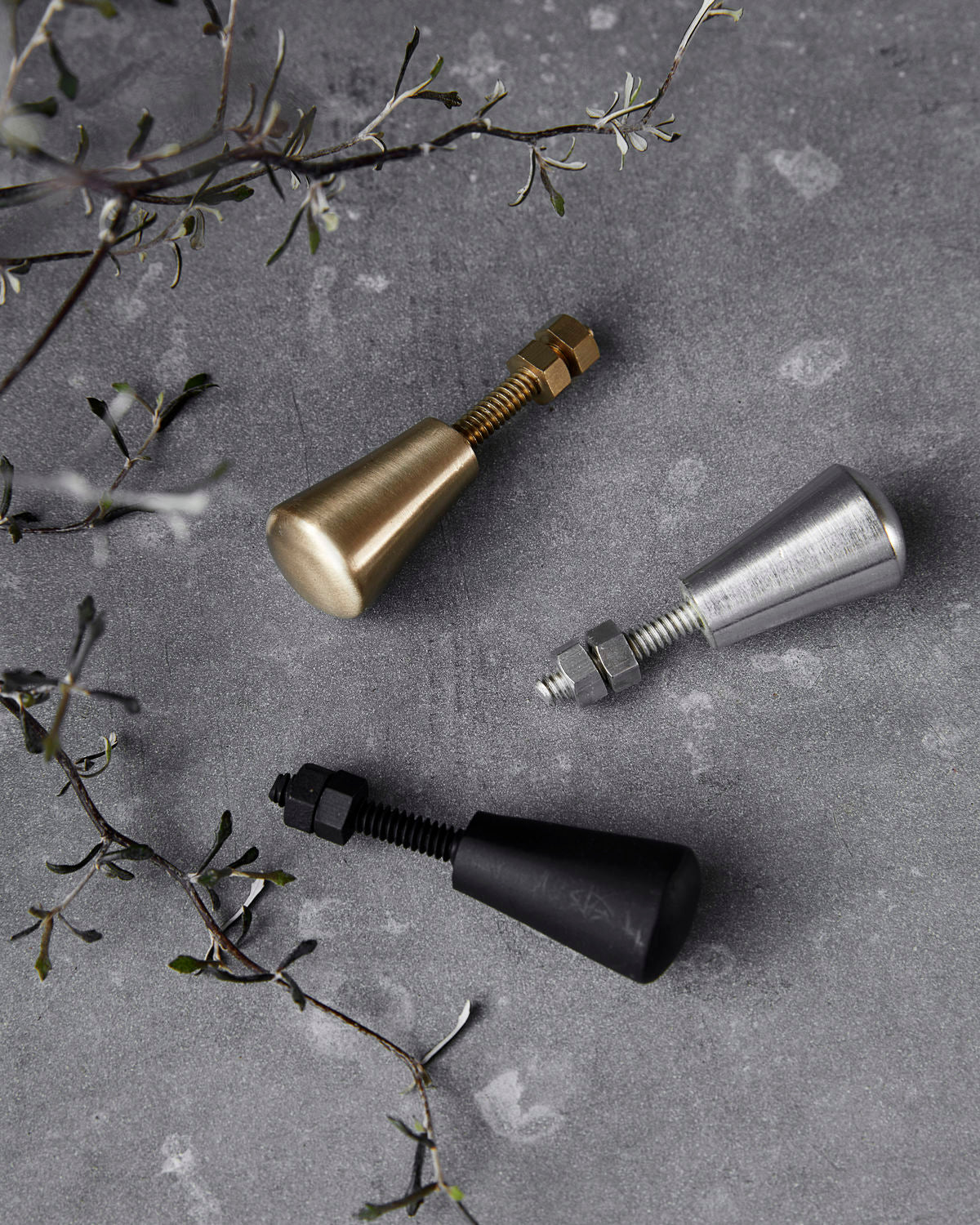 knott messing gull kjøkken kommode metall house doctor