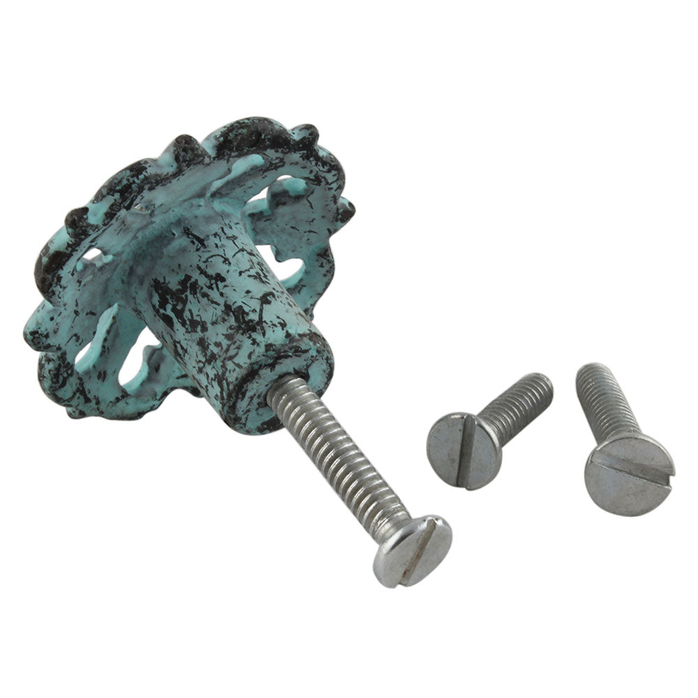 Knott Metall, Turkis - 4cm