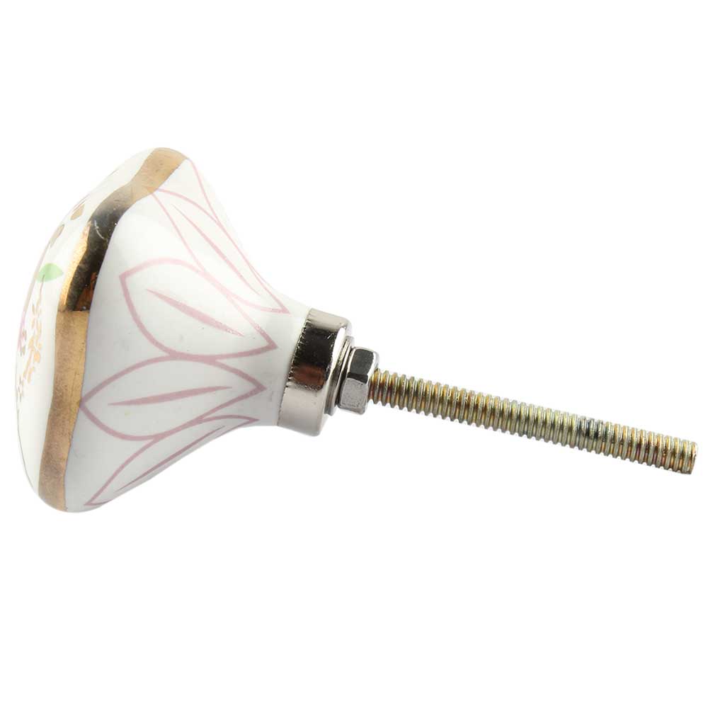 Knott Keramikk, Rosa Bomst - 4cm