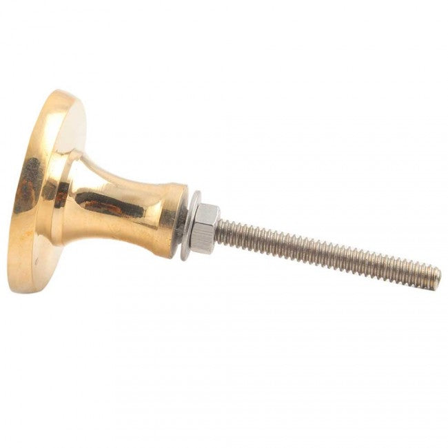 Knott, Hvit Metall - 3,8cm