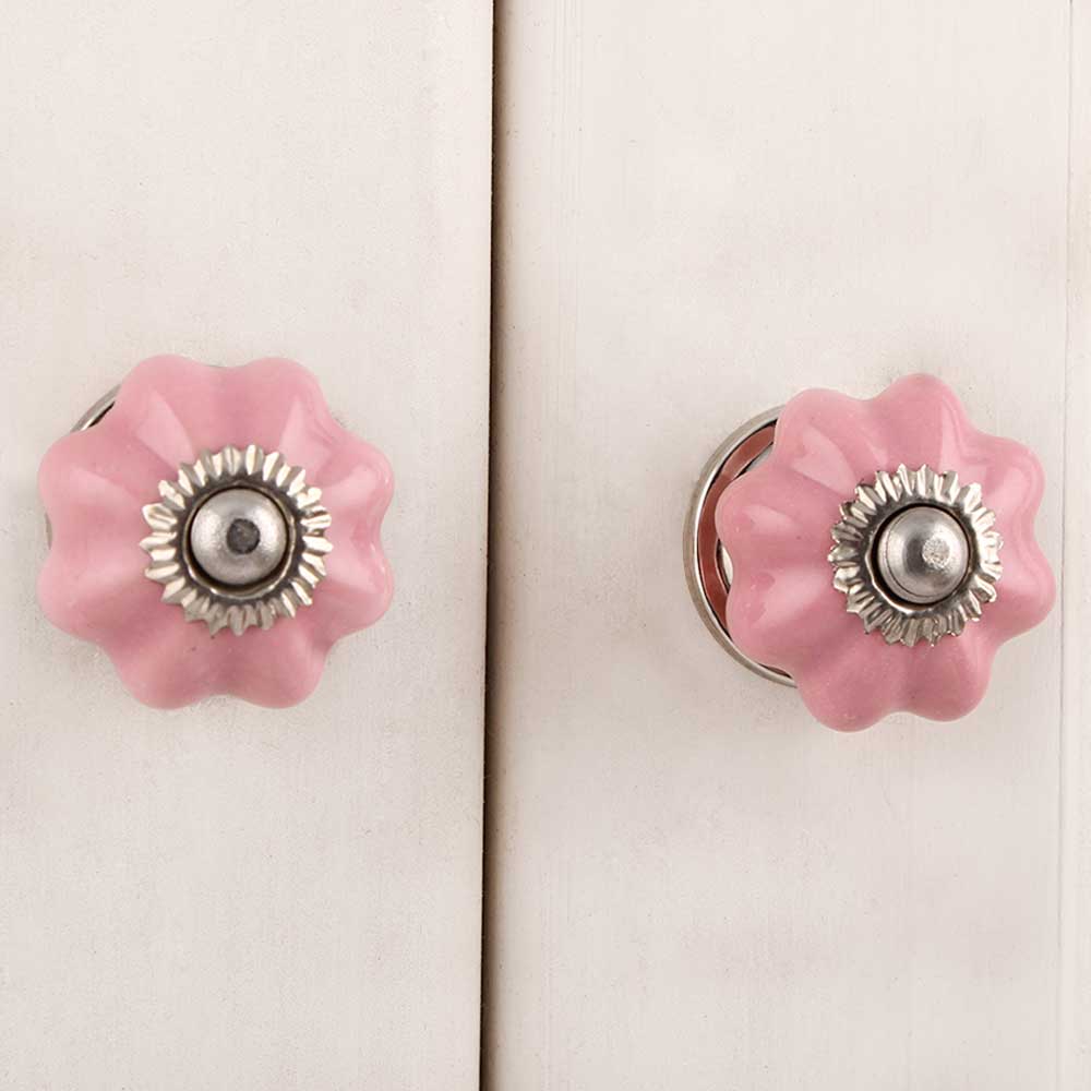 rosa porselen knott porselensknott liten nettbutikk billig