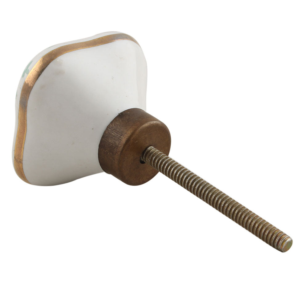 Knott Keramikk, Mønstret Fugl - 4cm