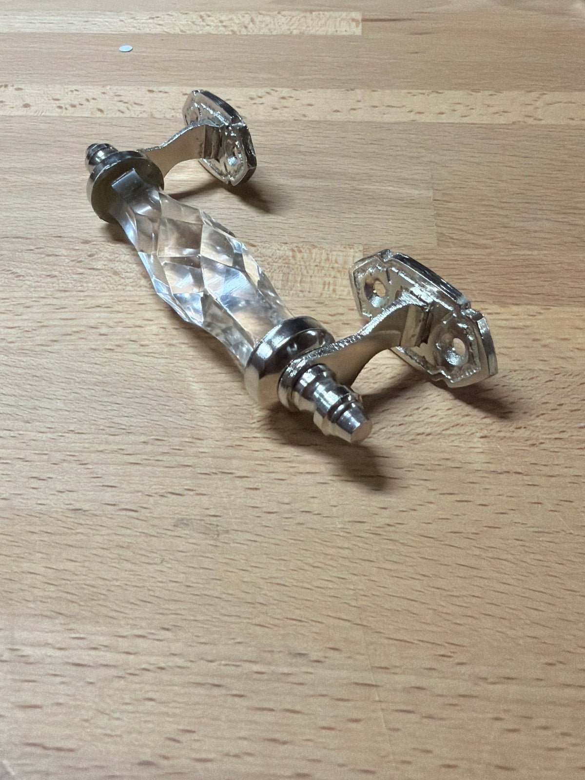 Håndtak, Glass - 14cm