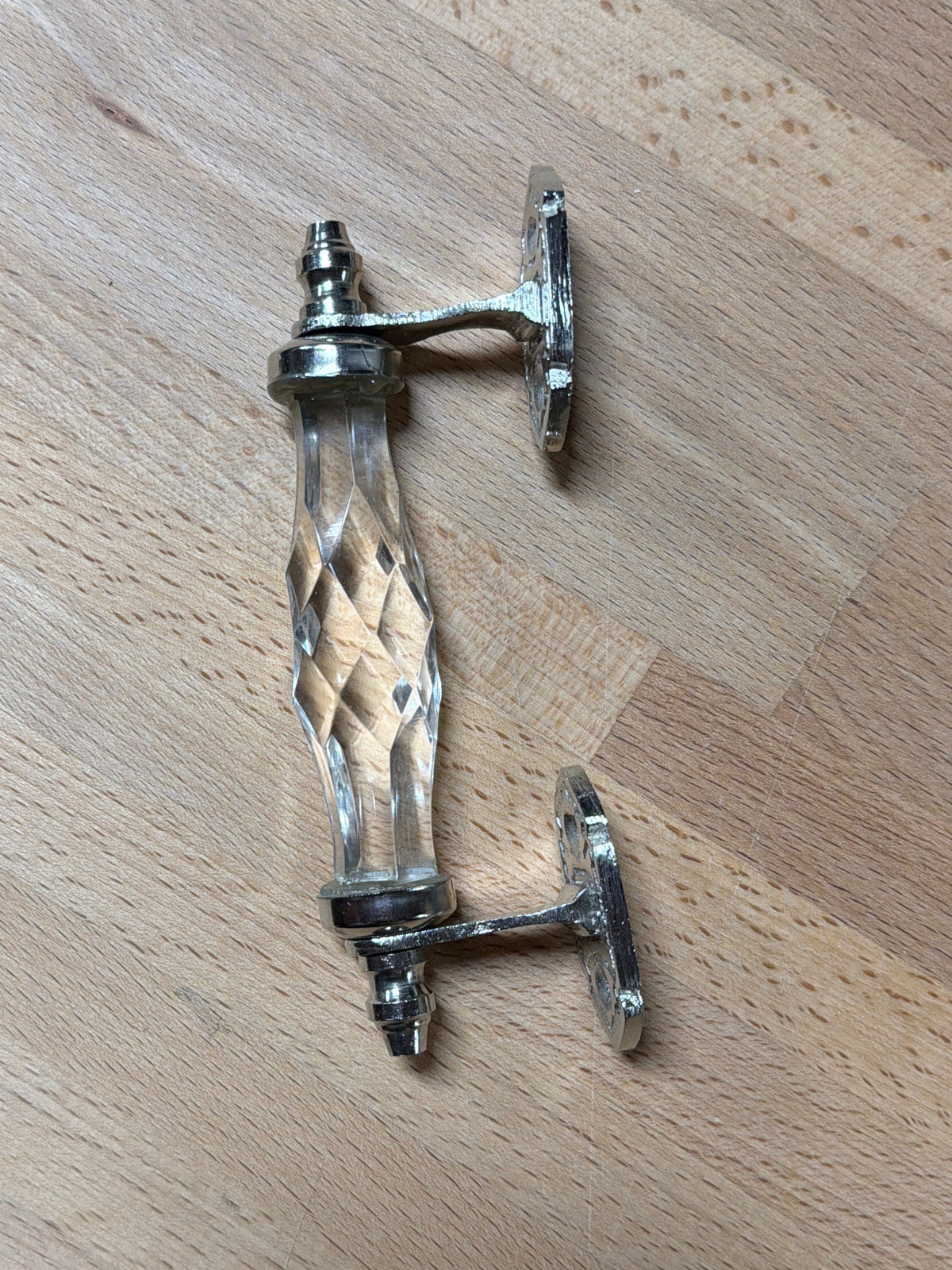 Håndtak, Glass - 14cm