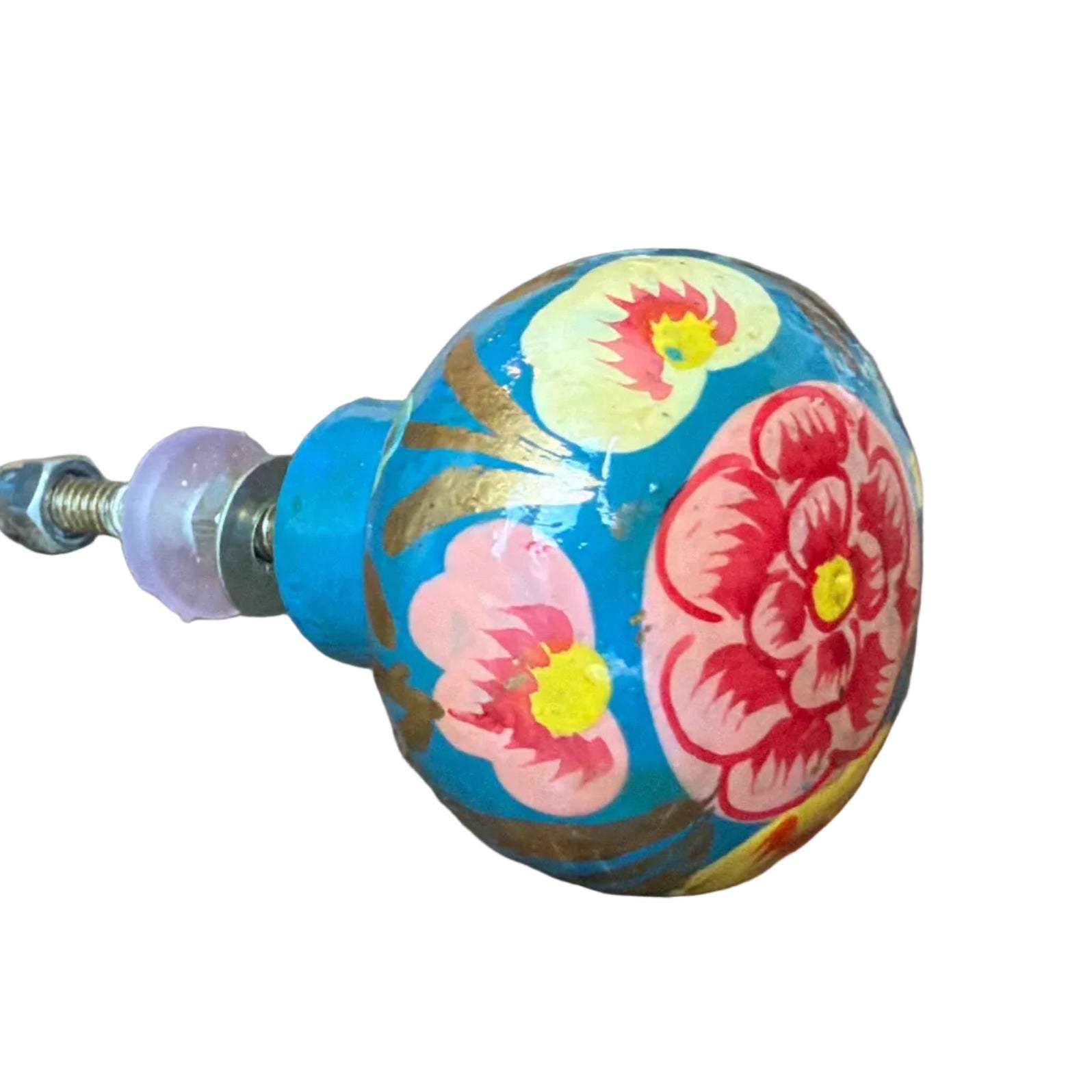 Knott Malt Blomstermønster - 3,8cm
