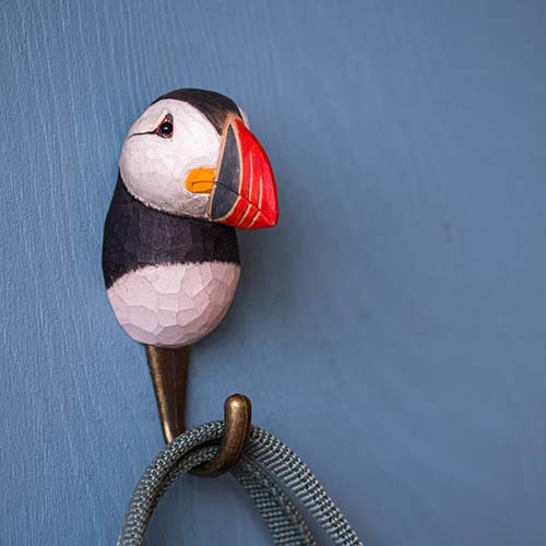 knagg lunde lundefugl fugl sjøpapegoye wildlife garden WG4799 Hook Atlantic Puffin