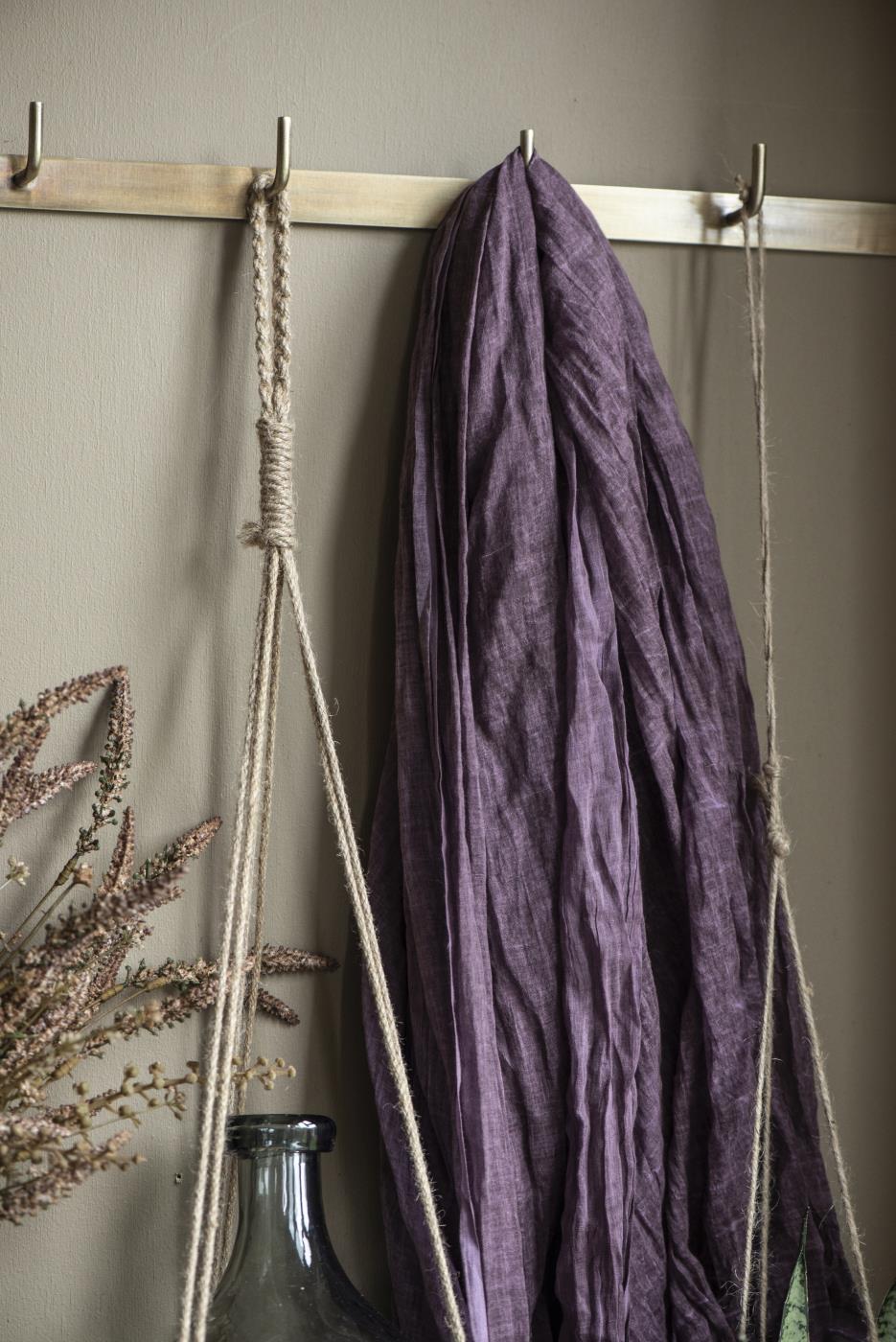 Knaggrekke, Antikk Messing - 60cm