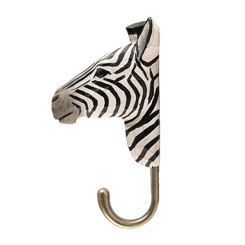 knagg sebra zebra hest dyremotiv wildlife garden nettbutikk håndlaget
