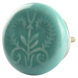 knott grønn sjøgrønn porselen keramikk nettbutikk online