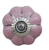 rosa porselensknott-knott-porselen-keramikk-sølv-billig-salg
